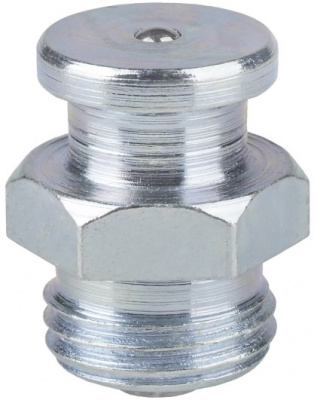 Пресс-масленка плоская круглая М4 Ø10 мм М10х1, 010403