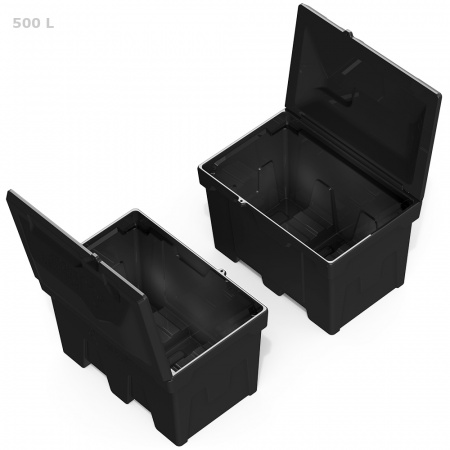 Ящик для ветоши 500 литров (черный)