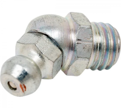 Пресс-масленка угловая оц. H2 M8x1,25 комплект 10 шт., оцинкованная сталь, Европейский стандарт DIN71412, MasloSmenka 010203-10