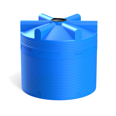 Емкость V 8000 литров (синий)
