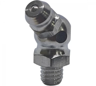 Пресс-масленка угловая нерж. H2 M6x1, комплект 10 шт.,нержавеющая сталь AISI304, Европейский стандарт DIN71412, MasloSmenka 010801-10