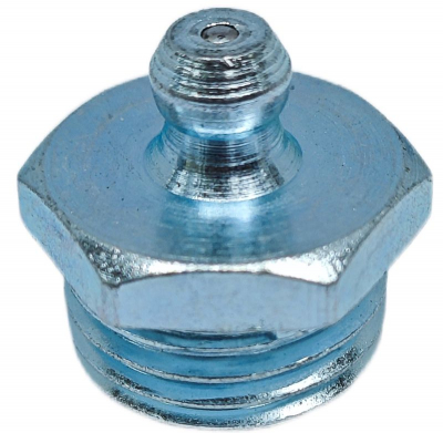 Пресс-масленка MasloSmenka прямая, H1 M16x1.5, оцинкованная сталь, 010118