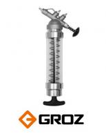 Мини шприц для смазки нажимного типа, прозрачный (GR43106)