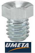 Пресс-масленка с воронкой резьбовая D1 М5х0,8 Umeta