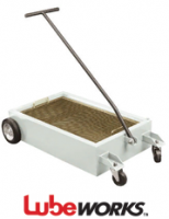 Перекатная ванна напольная для сбора отработанного масла 68л (1710002)