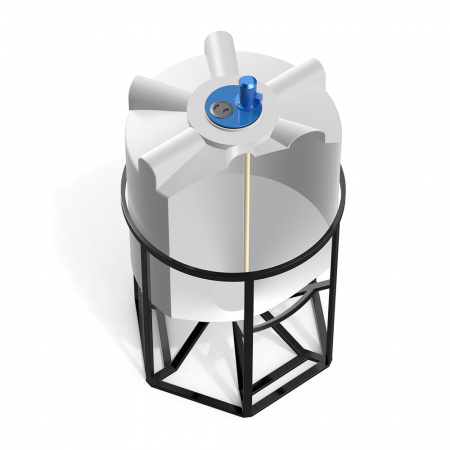 Емкость K 2000 литров с пропеллерной мешалкой