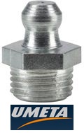 Пресс-масленка прямая H1 1/8" NPT Umeta