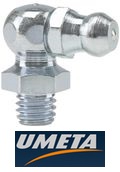 Пресс-масленка угловая H3 M6x1 Umeta