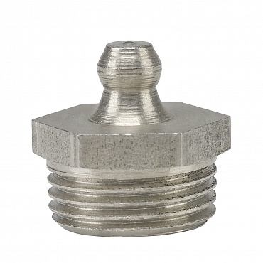 Коническая пресс-масленка прямая G 3/8" нерж. SK, Pressol (15939)