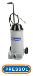 Ножной солидолонагнетатель Pressol 17793 (ножной, емкость 15 кг.)