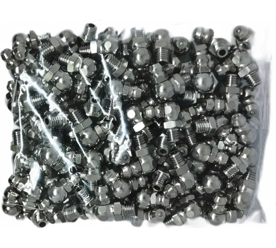 Пресс-масленка угловая нерж. H3 M6x1, комплект 10 шт.,нержавеющая сталь AISI304, Европейский стандарт DIN71412, MasloSmenka 010901-10