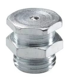 Плоская пресс-масленка T1/B Ø16 мм,G1/4" -19 BSPP нержавеющая сталь  UMETA