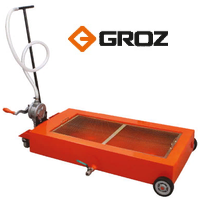 Подкатная тележка TD/68P для слива масла с роторным насосом, 68л (GR45803)