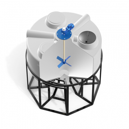 Емкость KV 3000 литров с лопастной мешалкой