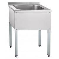 Ванна моечная односекционная ВМП-6-1-5РЧ (каркас крашеный)