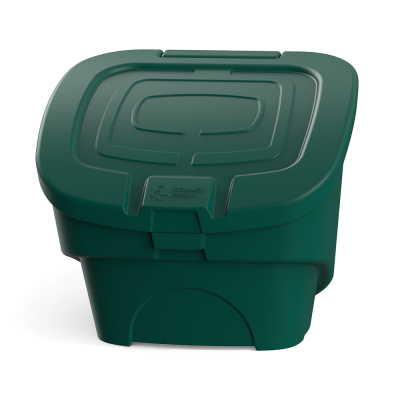 Ящик для песка, соли, реагентов и химикатов 90 литров PREMIUM (зеленый)