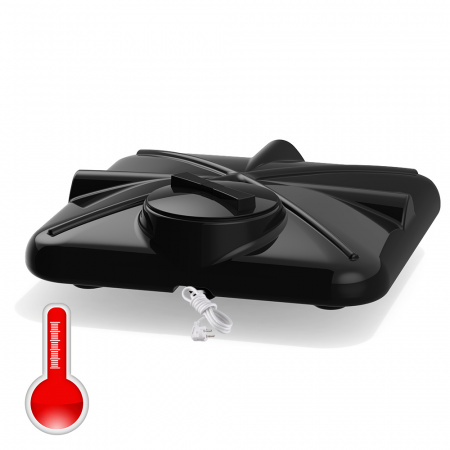 Бак душевой «РОСА» 130 литров с подогревом