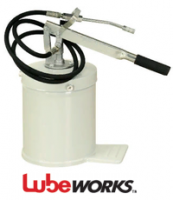 Солидолонагнетатель ручной 12 л, шланг 1,8 м, производительность 7,5 гр/ход (17211010)