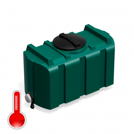 Бак для душа серии «R» 200 литров с подогревом (зеленый)