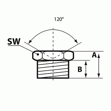 Воронкообразная пресс-масленка D2-90° М10х1,5 SK, Pressol (15815)