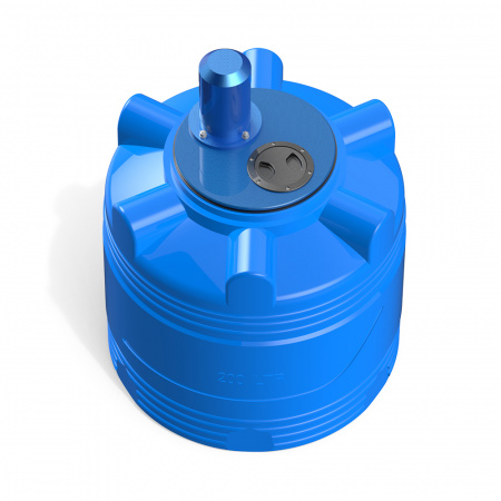 Емкость V 200 литров с пропеллерной мешалкой