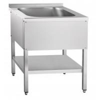 Ванна моечная односекционная ВМП-7-1-6РН (с полкой)