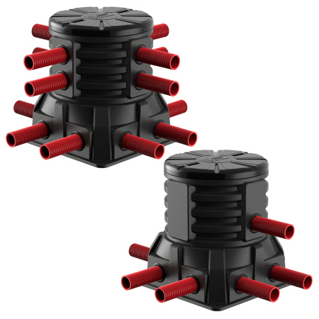 Колодец оперативного доступа КОД 2 H1000 с крышкой D 780 мм с подготовкой к установке кабельных стоек AK11010103