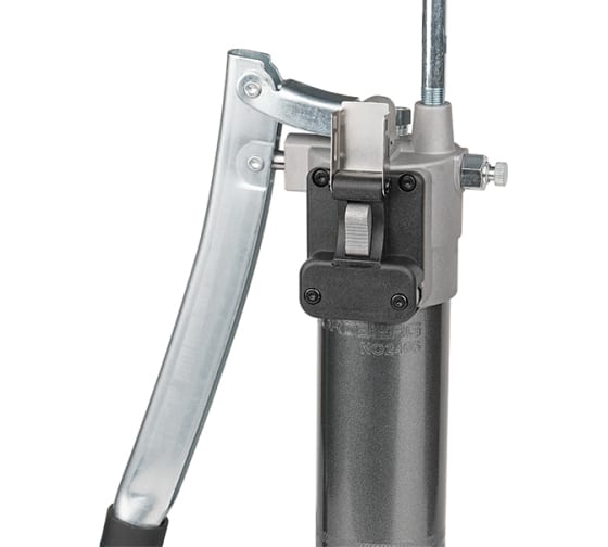 Шприц плунжерный для густой смазки с быстросъёмным соединением головки на тубу, 400 мл