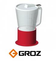 Емкость мерительная пластиковая с разметкой, для тех. жидкостей (GR41983)