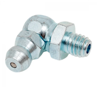 Пресс-масленка угловая оц. H3 M6x1 комплект 10 шт., оцинкованная сталь, Европейский стандарт DIN71412, MasloSmenka 010301-10