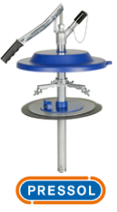 Ручной солидолонагнетатель Pressol 17820 (ручной, для емкости 20 кг.)