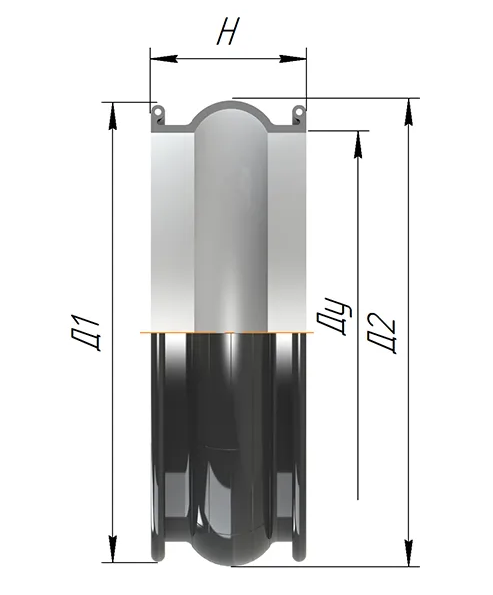 Вставка компенсационная резинокордная Ду-500 (Н200)