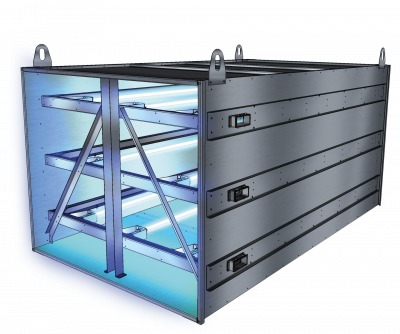 Установка УОВ-4м-40000 для обеззараживания воздуха и поверхностей