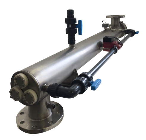 Установка УОВ-50м-75А Р для обеззараживания воды в рыбоводных хозяйствах