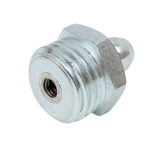 Пресс-масленка прямая оц. H1 M14x1.5, комплект 10 шт., оцинкованная сталь, Европейский стандарт DIN71412, MasloSmenka 010111-10