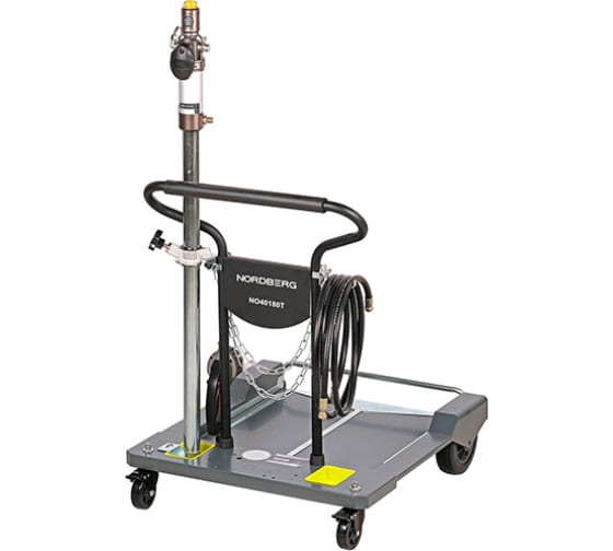 Установка для раздачи масла из бочек, 200 л со световой индикацией и тележкой NO40180T