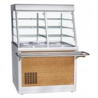 Прилавок-витрина холодильный ПВВ(Н)-70Х-С-НШ