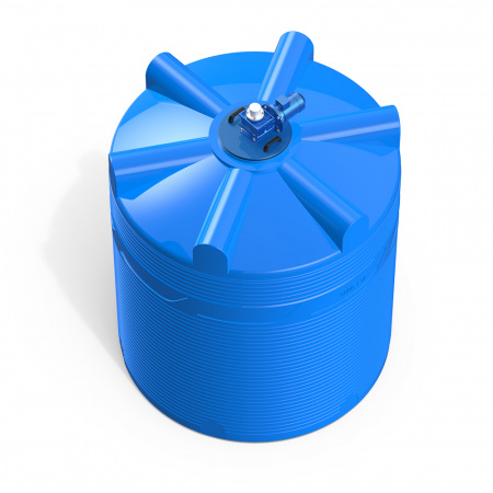 Емкость V 5000 литров с лопастной мешалкой