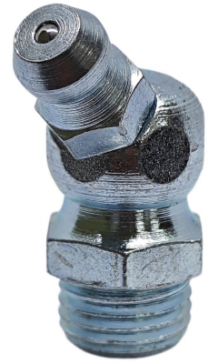 Пресс-масленка угловая оц. H2 M8x1,25 комплект 100 шт., оцинкованная сталь, Европейский стандарт DIN71412, MasloSmenka 010203-100