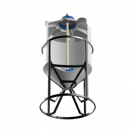 Емкость K 500 литров с лопастной мешалкой