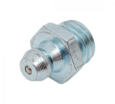 Пресс-масленка прямая оц. H1 M10x1.5, комплект 10 шт., оцинкованная сталь, Европейский стандарт DIN71412, MasloSmenka 010107-10