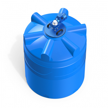 Емкость V 1000 литров с лопастной мешалкой