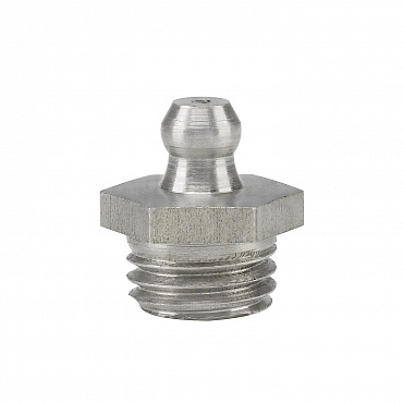 Коническая пресс-масленка прямая М12 х 1,5 нерж. SK, Pressol (15917)