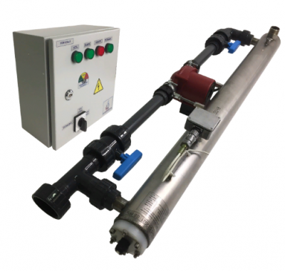 Установка УОВ-0.5м-2 Р для обеззараживания воды в рыбоводных хозяйствах