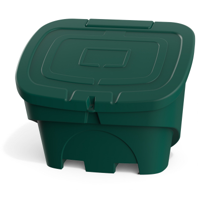 Ящик для песка, соли, реагентов и химикатов 400 литров PREMIUM (зеленый)