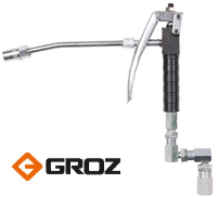 Профессиональный пистолет смазочный AGP/04/2/1-4F/B для нагнетателя, трубка 150 мм (GR43420)