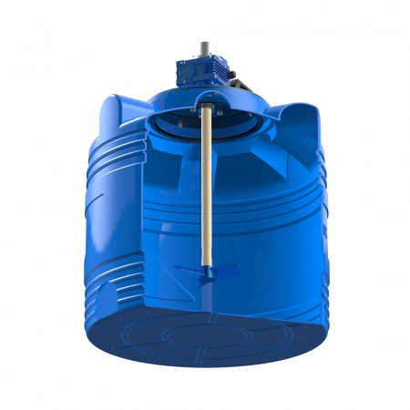 Емкость V 200 литров с лопастной мешалкой