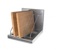 Полка кухонная для досок серия "Стандарт" ПКД-С- 300.350-4-02-В (ПКД-300)