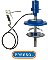 Пневматический солидолонагнетатель Pressol 18418051 (для ведра 18 кг.)