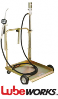 Комплект для раздачи масла, насос 3:1, пистолет с счетчиком и жестким наконечником, тележка (1700232)